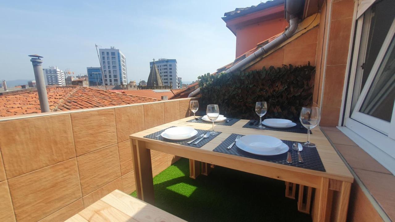Las Terrazas De Gueeli 6 Pax Wifi - Garaje - Vistas - Vut-3391-As Gijón Extérieur photo