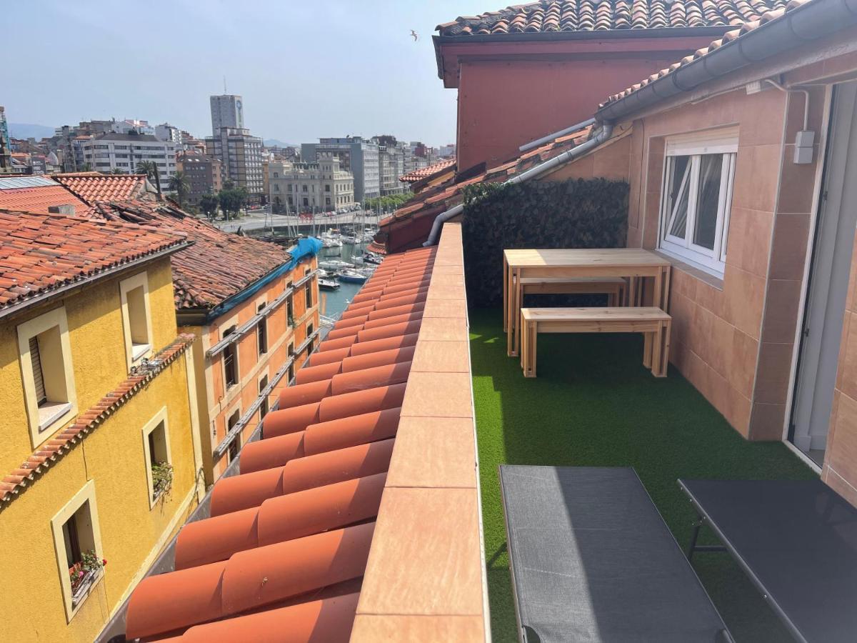 Las Terrazas De Gueeli 6 Pax Wifi - Garaje - Vistas - Vut-3391-As Gijón Extérieur photo